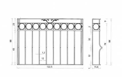 Grille de fenêtre Ghe