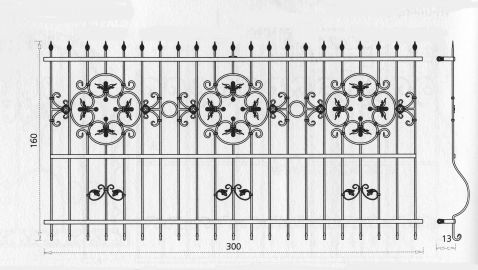 Grille de fenêtre Hygia