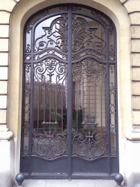 Porte en fer forgé Honfleur