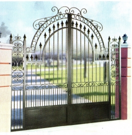 Portail en fer forgé Chantilly