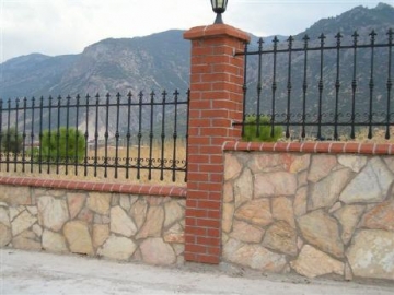 Grille en fer forgé Adeline