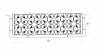 Grille en fer forg� Flora