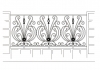 Grille en fer forg� Vera