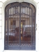 Porte en fer forg� Cabourg